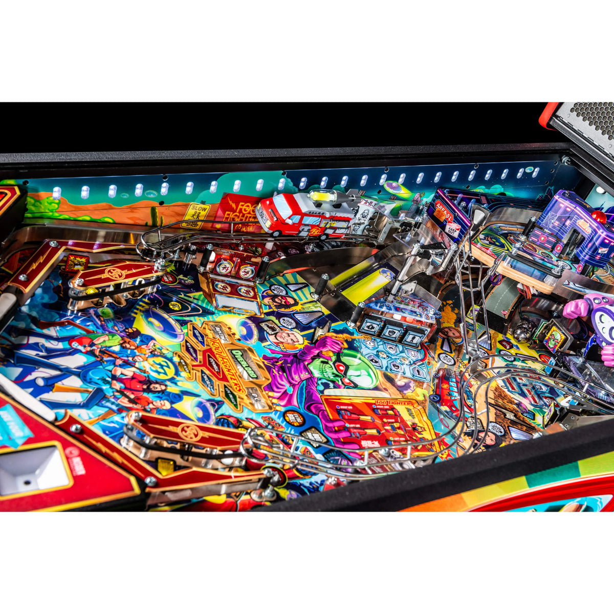Foo Fighters Pinball Cabinet Expression Lights Accessory