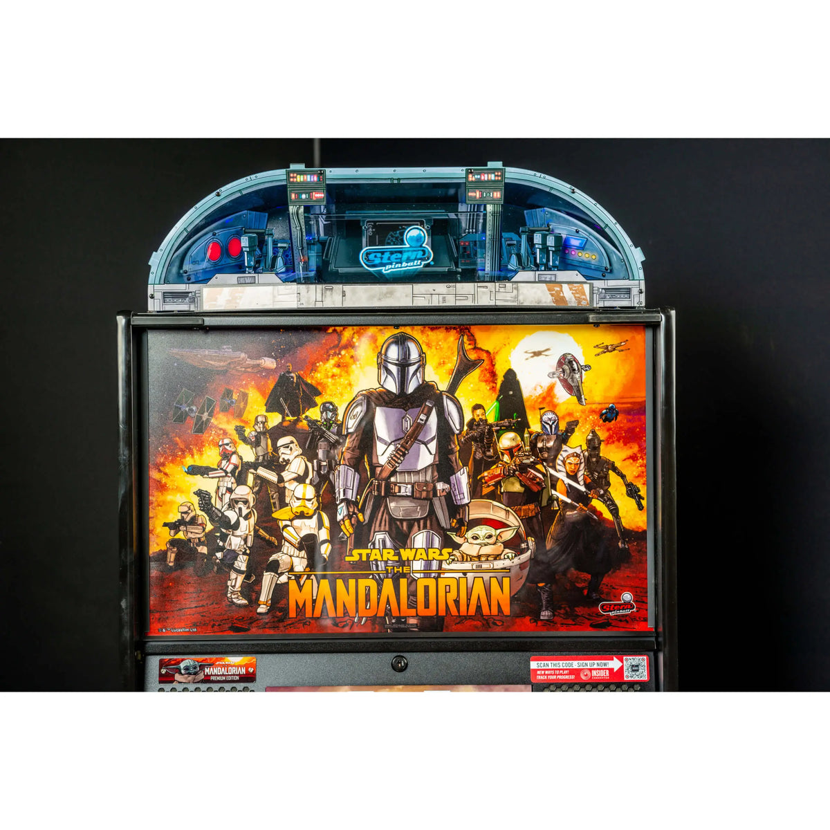 The Mandalorian Pinball Topper