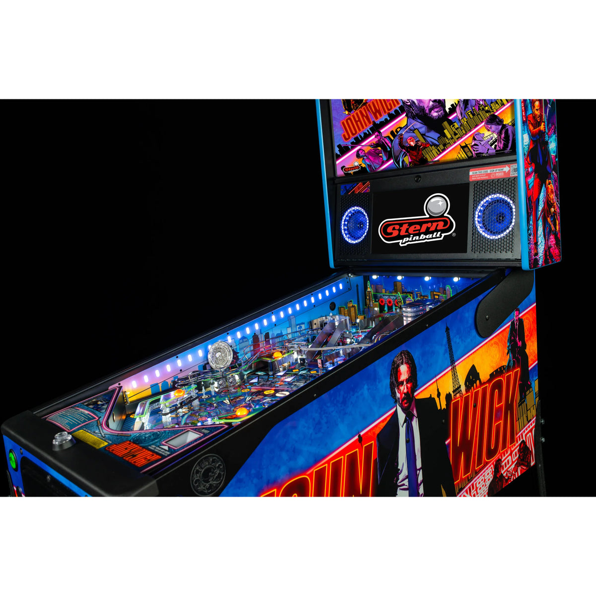 John Wick Pinball Cabinet Expression Lights Accessory